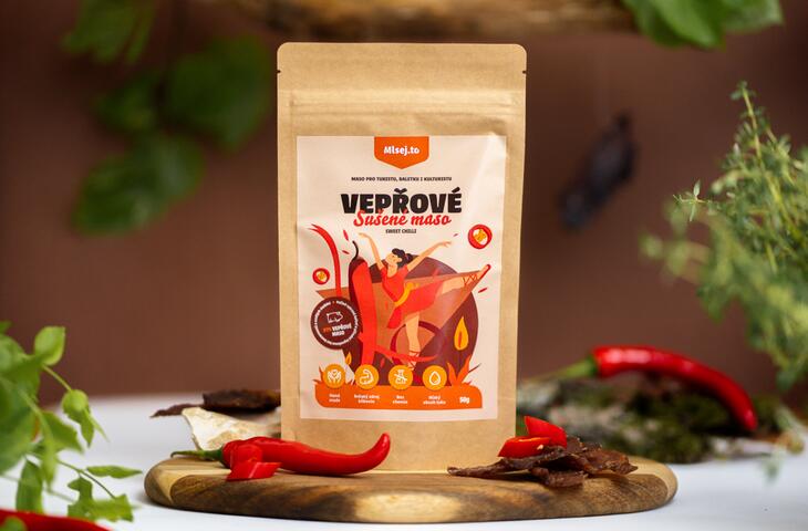 Vepřové sušené maso sweet chilli