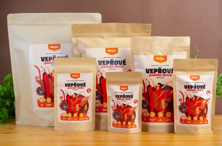 Vepřové sušené maso sweet chilli - #1