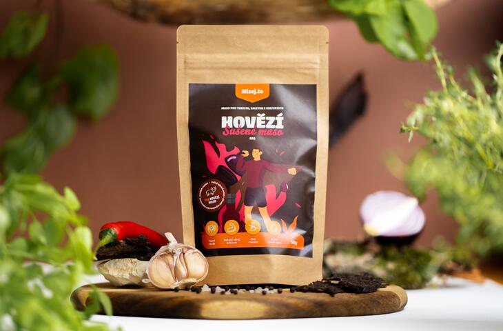 Hovězí sušené maso BBQ